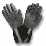 Supported PVC Gloves Jersey Lined 12-Inch L