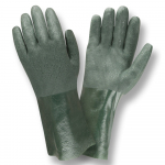 Supported PVC Gloves Jersey Lined 12-Inch L