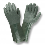 Supported PVC Gloves Jersey Lined 14-Inch L