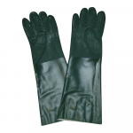 Supported PVC Gloves Jersey Lined 18-Inch L