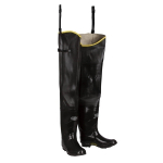 Black Boots Rubber Hip 32" Length Size 12