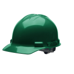 Duo Safety Forest Green Cap-Style Hard Hat Ratchet