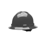 Duo Safety Dove Gray Full-Brim Style Hard Hat Ratchet