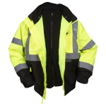 Reptyle Type R Class 3 Lime 3-In-1 Bomber Jacket 2XL
