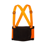Back Belt, Hi-Vis Orange, Glide Adjustable Clips, L