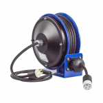 Compact heavy duty power Cord reel, Less Cord