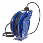 Power Cord Spring Rewind Reels, 35' Cord, 10 AWG