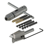 Tool Kit, 1.25" End Mill for M6x1 w/ Tap Set