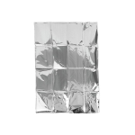Mylar Emergency Blanket, 52in x 82in, Silver