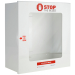 Stop The Bleed Wall Cabinet, Metal, White