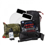 Officer Down Basic IFAK Kit, Black, Molle Bag