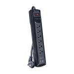 Professional Surge Protector, 6 Outlet 4' Cord