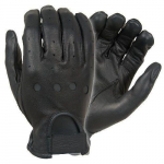 Full-Finger Leather Driving Glove, Medium