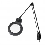 Black 11-Diopter Circline LED Magnifier w/ 43" Arm