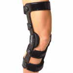 4-Titude Right PCL Short Black XS Knee Brace