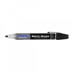 Brite-mark Permanent Paint Marker Valve Black 12 Pack