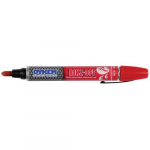 Rinz-off Threaded Cap Water Removable Marker Red 12 Pack