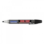 High Temp Marker Medium Felt Black 12 Pack