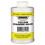 Opaque Staining Color Yellow 8 oz Brush in Cap 12 Pack