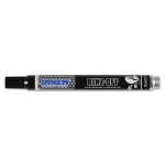 Rinz-off Water Removable Marker Black 12 Pack
