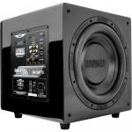 12" Powered Subwoofer, Black Piano