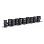 1/2" Metric Shallow 10 Piece Impact Socket
