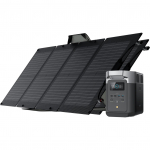 Solar Generator with Two 110W Solar Panels