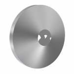 NW16 Blank Flange, Aluminum