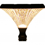 20W/30W Crystal Warm White LED Round Post Light