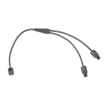 12 AWG 2FER Power Cable Edison Male 3 ft