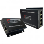 4-Port Gigabit Ethernet Extender Kit Over Wiring