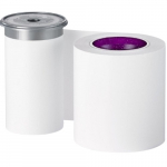 White Monochrome Ribbon Kit, 2500 Yield