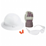 AFB1 Hire Kit with Full Brim Glasses Gloves