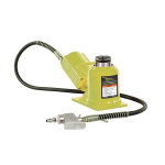 Yellow Jackit 20 Ton Air/Hydraulic Bottle Jack Low Height