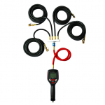 Four-Way Manifold, 4 Hoses and Inflation Unit