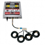 Wall Mounted Tire Inflation System w/ 4-Hose Manifold