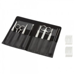 10-Parts Dissecting Set with Leather Case