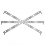 12" Type 303 St. St. Full-Flow Air Knife Shim Set