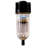 Manual Drain Filter Separator, 1/4 NPT, 27 SCFM (765 SLPM)