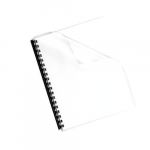 Crystals Clear Pre-punched Binding Cover Oversize