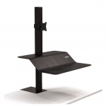 Lotus VE Sit-Stand Workstation, Single