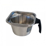 Metal Brew Basket with Black Handle, 16 In. x 6 In.