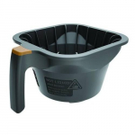 Plastic Brew Basket with Brown Insert 13" x 5"