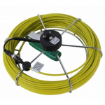 130' Push Cable/Reel with Footage Counter