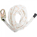 5/8"x50' Rope Lifeline, with Snap
