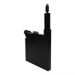 Black DisplayPort to HDMI Cable Retractor