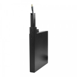 Black USB Type A-A Cable Retractor