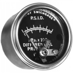 A25DP Series Differential Pressure Gage, 0-30 Psi