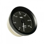 PVA35-S-130K-A 3.5" Speedometer, Brushed Silver