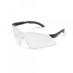 Hawk Safety Glasses Black Temples Clear Lens